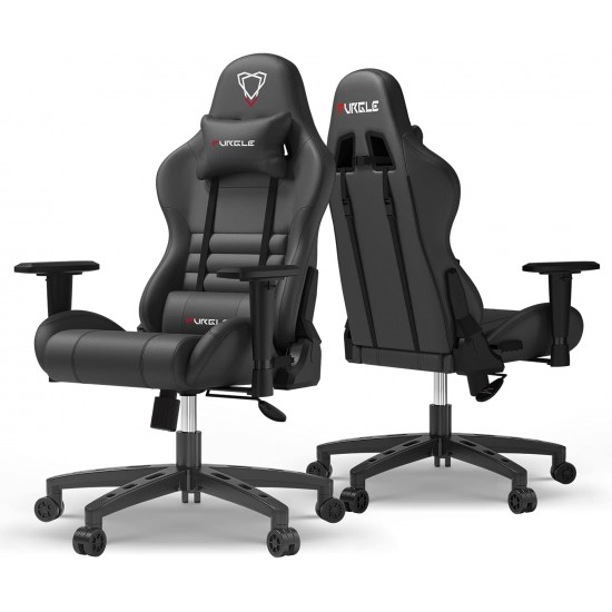 Furgle 3D Ergonomic Gaming Chair 3D Swivel | PU Leather Chair